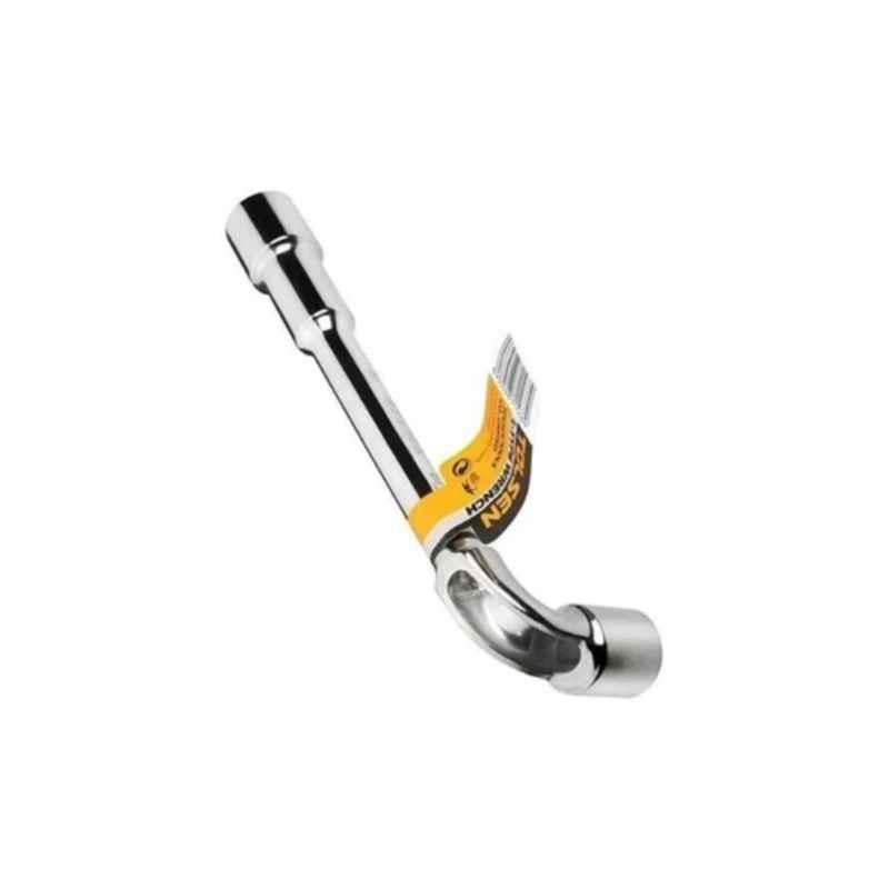 Tolsen 10mm Drop Forged Steel Chrome Plated L-Type Wrench, 15089