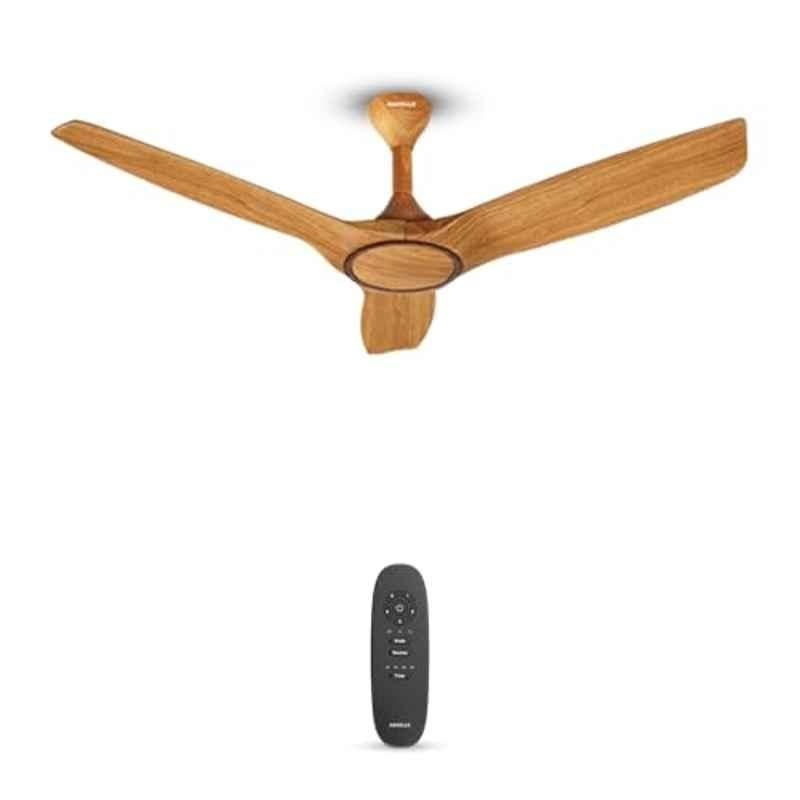 Havells Stealth Air 40W 280rpm 5 Star 3 Blade BLDC Ceiling Fan with Copper Motor, Remote Controlled & 2 Years Warranty, STARBDP1, Sweep: 1200 mm
