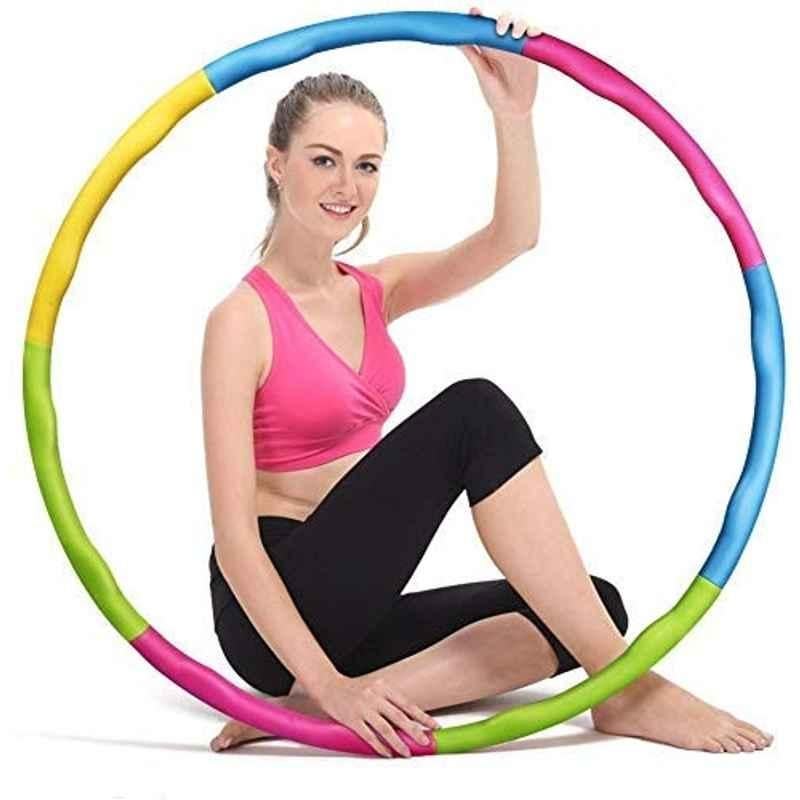Arineo 30 inch Plastic Multicolour Hula Hoop