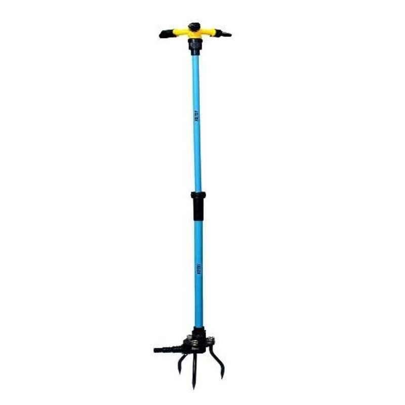 Ketsy 36 inch Adjustable Three Arm Water Sprinkler with Iron Base & Pipe, 568