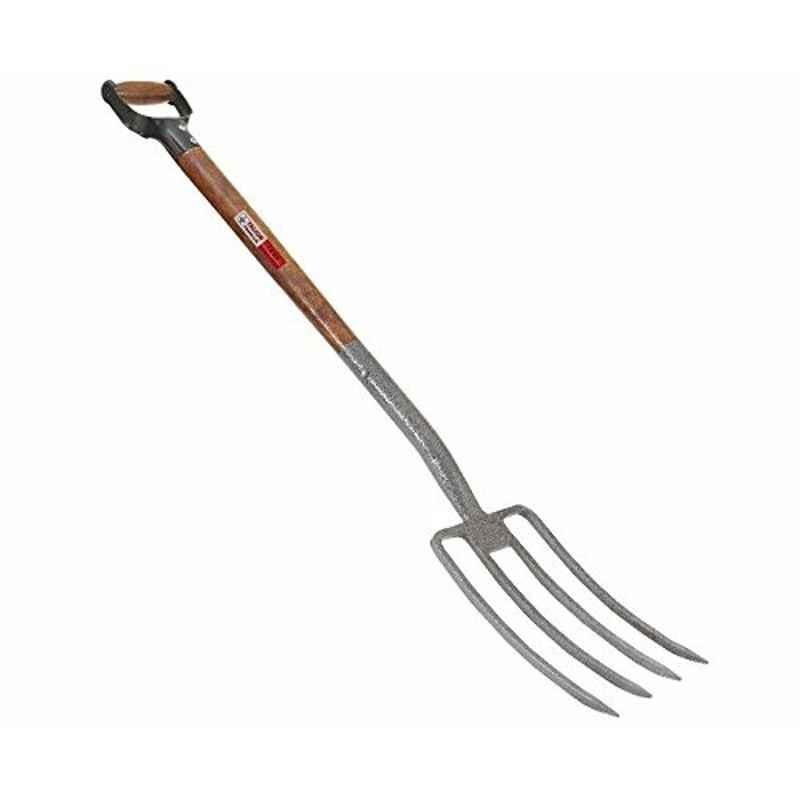 Falcon Premium Digging Fork With Wooden Grip, SPDF-8900