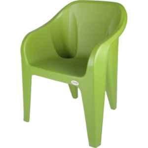 Supreme Futura Mehndi Green Plastic & Polypropylene Outdoor Chair (Pack of 4)