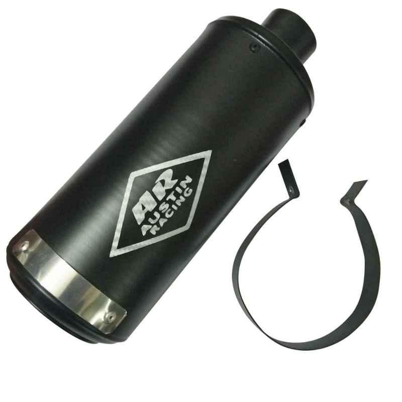 RA Accessories Black Austin Racing Silencer Exhaust for Harley Davidson FXSB Breakout