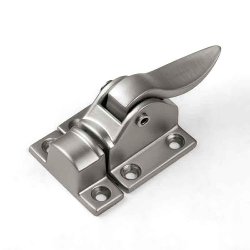 Plantex Zinc Alloy Satin Cabinet Latch for Kitchen Cabinets & Cupboards