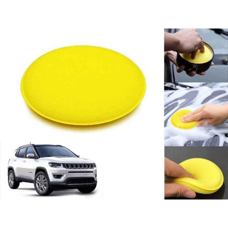 Auto Pearl Polyurethane Beige Washing & Waxing Polish Foam Sponge for Marazzo 2019