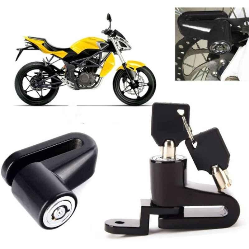 Auto Pearl Steel Heavy Duty Anti Theft Disc Brake Lock for Mojo, Lock_497