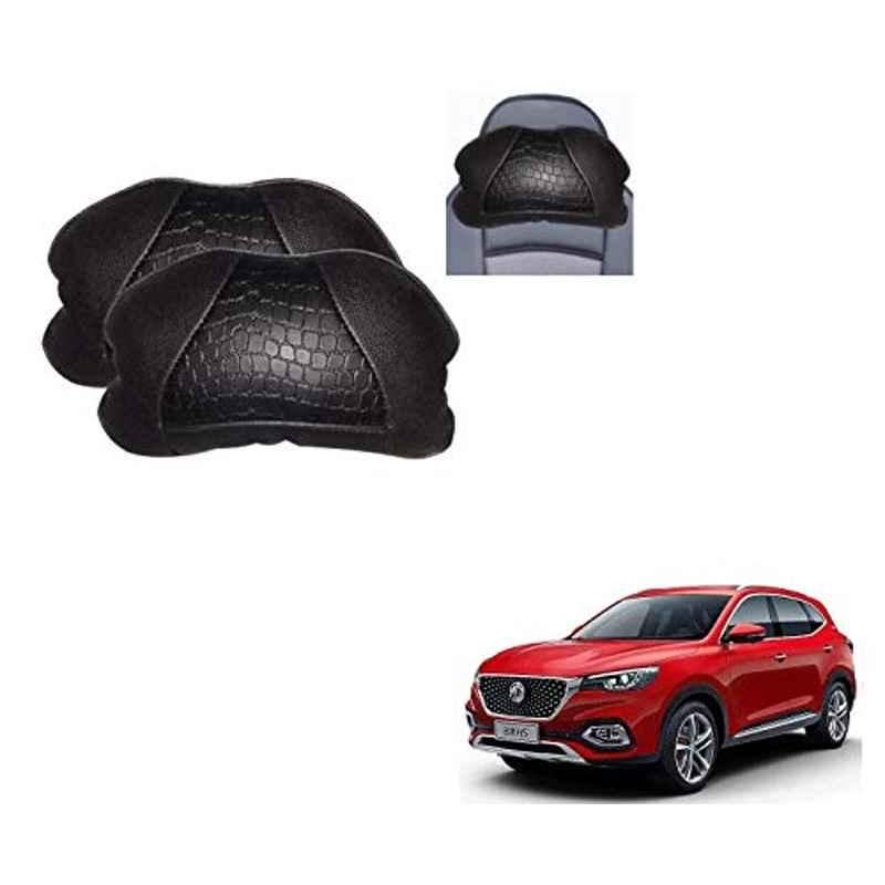 Kozdiko 2 Pcs Black Neck Rest Cushion Pillow Set for MG Hector