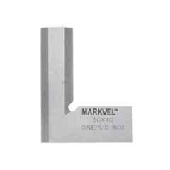 Markvel 2 inch Stainless Steel Bevel Edge Square, 804-50B
