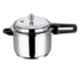 Vinod Regular 8L 18/8 Stainless Steel Induction Friendly Outer Lid Pressure Cooker with Steam Plate, TCSB8