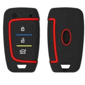 Keycare Silicon Key Cover for Hyundai Verna 2018, KC 43 (Pack of 2)