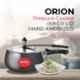 Baltra Orion 3L Aluminium Black Hard Anodised Pressure Cooker, BHA-129