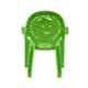 Italica Polypropylene Green Baby Arm Chair, 9623