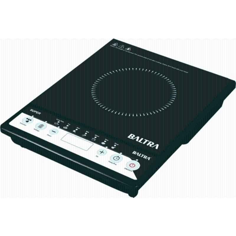 Baltra Super 1400W Black Induction Cooktop with Touch Panel, BIC-145