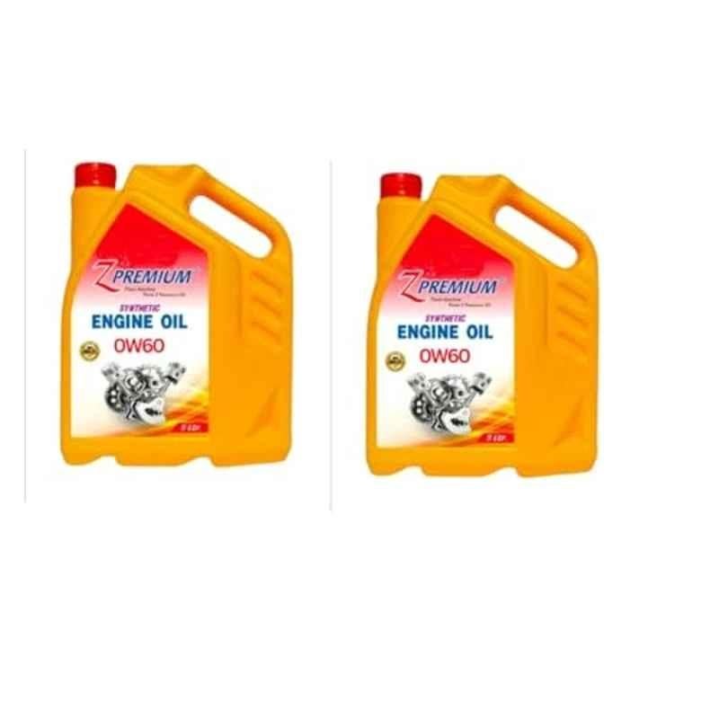 Z Premium OW60 5 Litre Engine Oil (Pack of 2)