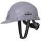 Karam Grey Plastic Cradle Ratchet Type Safety Helmet, PN-521
