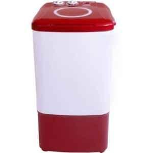 Onida Liliput 7kg Top Load White & Maroon Semi Automatic Washer