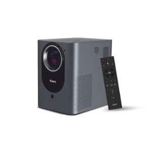 Foxin Vision 610 200 inch 6000lm Grey LED Smart Projector with Native 1080P Full HD, 4K Support, Auto-Focus & 8W Speaker, FOXPRO0003