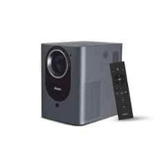 Foxin Vision 610 150 inch 6000lm Grey LED Smart Projector with Native 1080P Full HD, 4K Support, Auto-Focus & 8W Speaker, FOXPRO0003