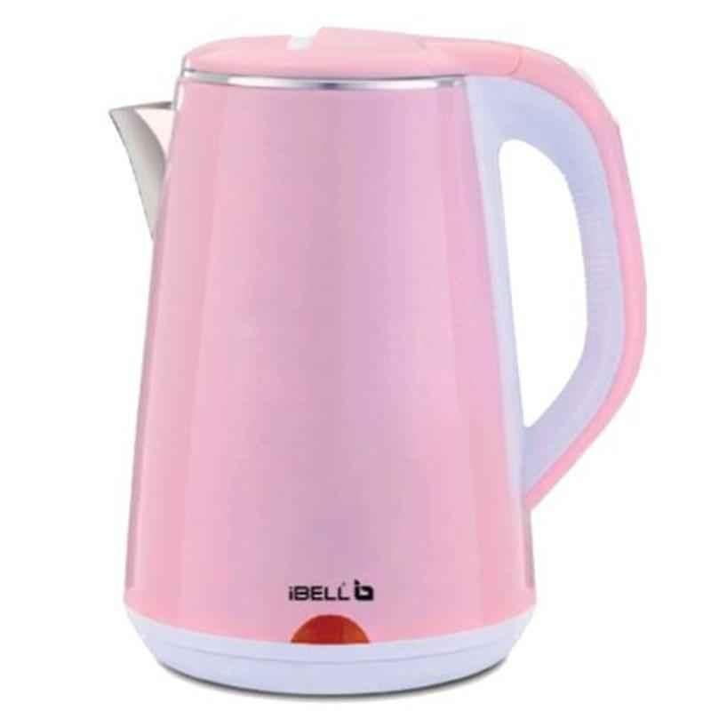 iBELL 2L 1500W Pink Electric Kettle, IBLSEKR20LNEW