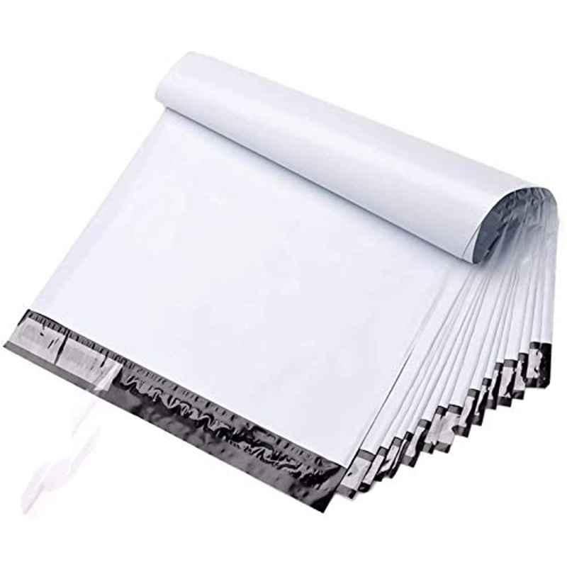 32x43cm White Poly Mailer Rectangular Envelope Bag (Pack of 50)