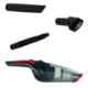 Tirewell TW-9003 12V 120W Black Handheld Car Vacuum Cleaner with Medical Grade HEPA Filter, Portable Wet & Dry Auto Cleanser with 3 Connectors 5000PA