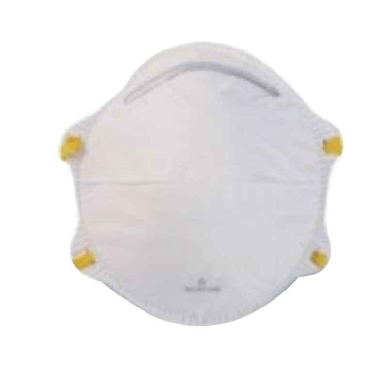 Techtion Spiro Lite Multipro N95 Particulate Disposable Cup Shape White Respiratory Mask