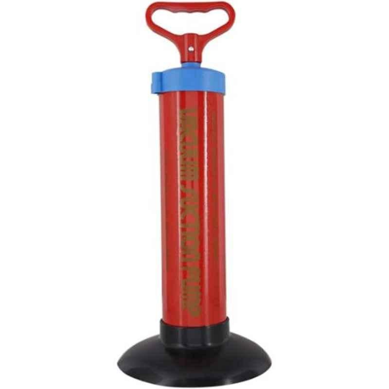 Moonlight 17x33cm Red Power Toilet Plunger Vacuum Suction Pump, 50554