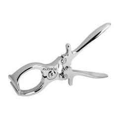Forgesy 9 inch Stainless Steel Castration Clamp For Animals Sheep, Goats & Pig Castration Pliers