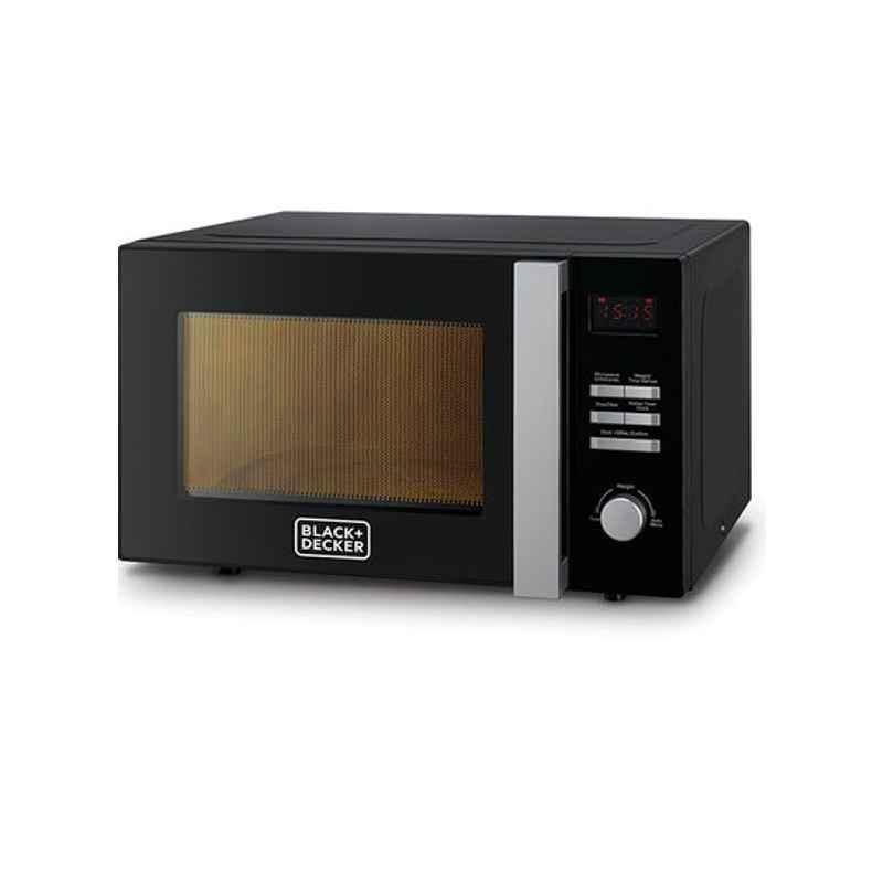 Black & Decker 900W Black Microwave Oven with Grill, MZ2800PG-B5