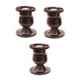Nixnine Plastic Brown Magnetic Door Stopper, NO-5_BRN_3PS_A (Pack of 3)