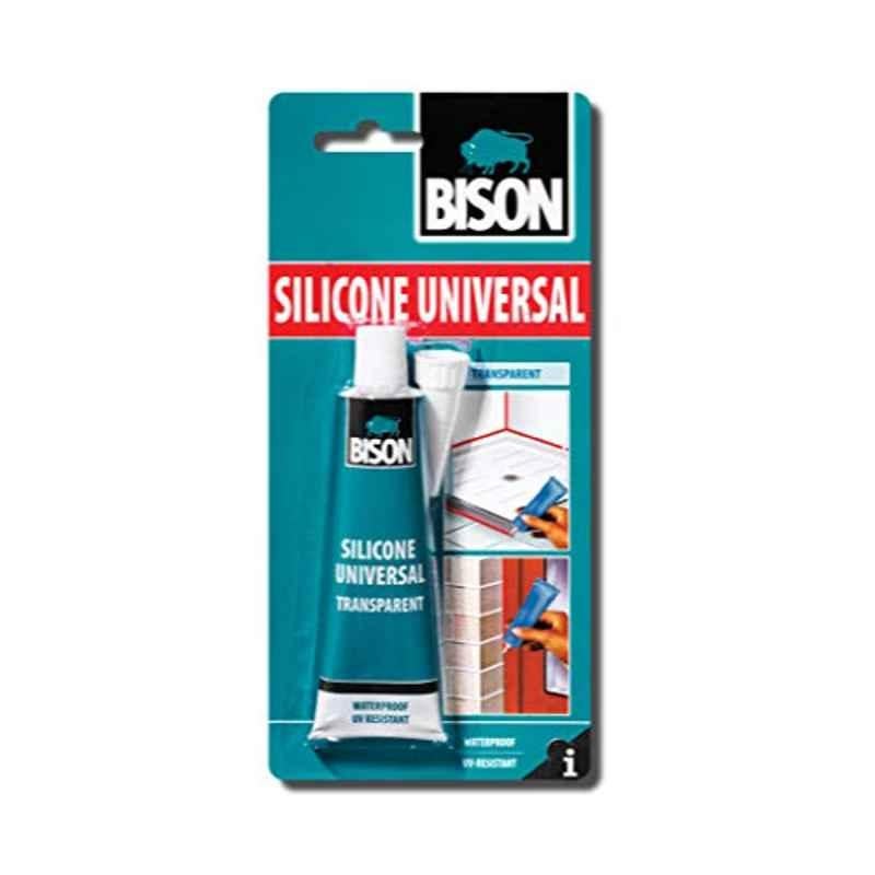 Bison 60ml Silicone Transparent Universal Sealant, 101605
