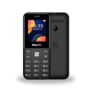 Philips E2102 1.77 inch Black Single Sim Keypad Feature Phone
