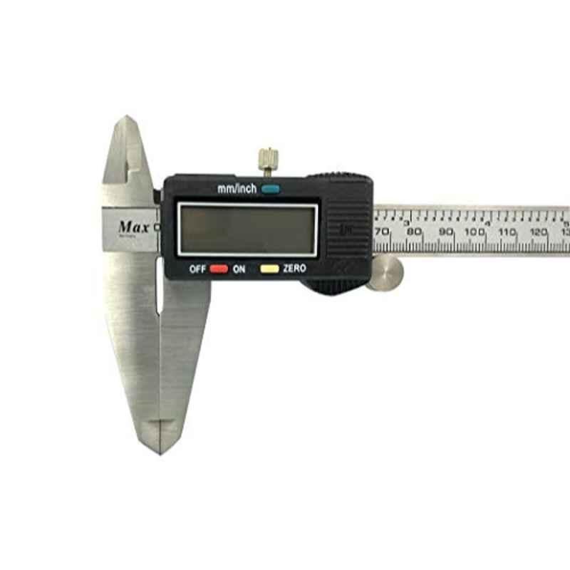 Max Germany 6 inch Stainless Steel Digital Vernier Caliper with Large Screen