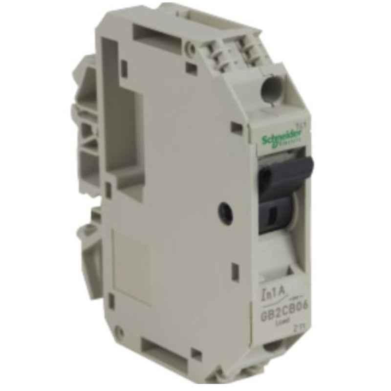 Schneider TeSys 1A 1 Pole Thermal Magnetic Circuit Breaker, GB2CB06