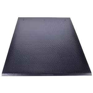 Dhara 40BN 8x5ft Ethylene-Vinyl Acetate & Natural Rubber Black Waterproof BPA Free Animal Feeding Mat (Pack of 3)