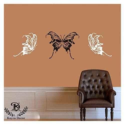 Buy Kayra Decor 24x40 inch PVC Circle Wall Design Stencil, KDS36128 Online  At Best Price On Moglix