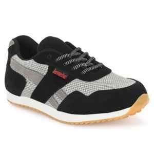 Kavacha S129 Mesh Steel Toe Grey Safety Shoes for Women, Size: 7
