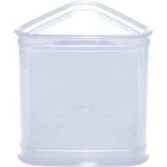 Omega Executive Plastic Clear Pen Holder, (Pack of 5)