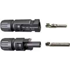 Solar Universe India 4 Pcs 2 Male & 2 Female MC4 Connector Set for Solar Panel (Pack of 4)