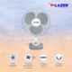 Lazer X-Cel Air 60W 1400rpm White & Grey 3 Blade Table Fan, X-CEL16TFWGRY, Sweep: 400 mm