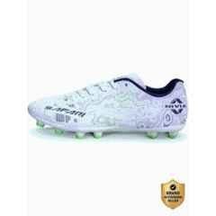 Nivia FB-1415WG11 White Football Shoes for Men, Grey, Size: 10