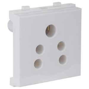 Anchor Penta 6A 2 Module 2 in 1 White Socket, 65202 (Pack of 10)