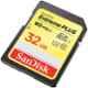 Sandisk 32GB Black & Yellow SDHC Memory Card, SDSDXVE-032G-GNCIN