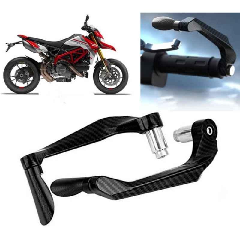 Auto Pearl 2 Pcs Aluminium Carbon Black Brake Clutch Lever Set for Ducati Hypermotard 939