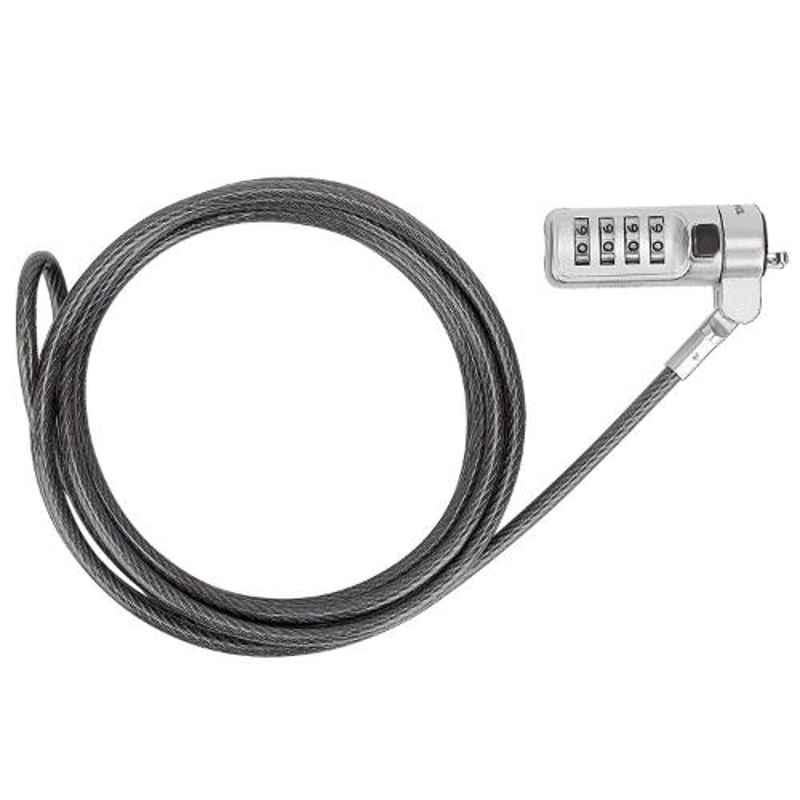 Targus 136g Black 30.48x30.48cm Ncl Combo Cable Lock, ASP66APX