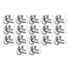 Fastgear Fusion Stainless Steel Silver Chrome Finish Angle Valve, FG110 (Pack of 17)