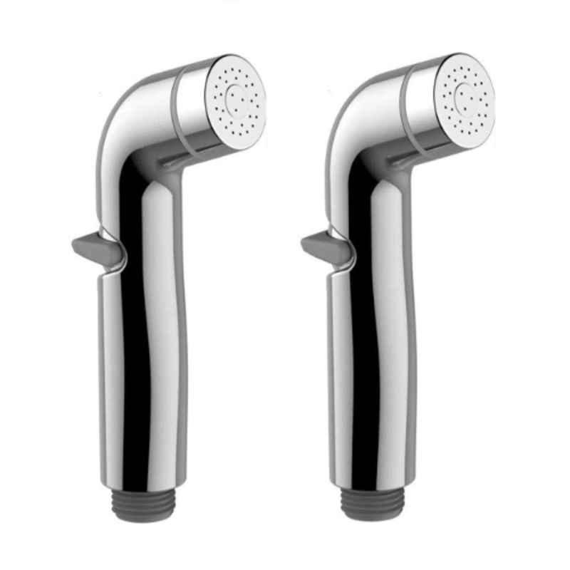 Torofy Up & Down ABS Chrome Finish Silver Health Faucet Gun (Pack of 2)