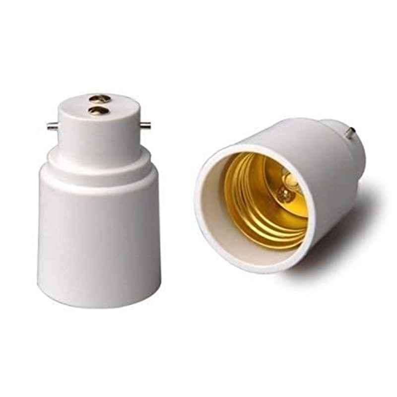 B22 to E27 Lamp Holder for LED CFL Smart RGB Bulb