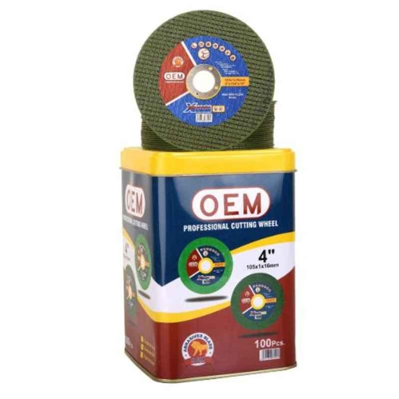 OEM 4 inch Green Double Net Cut-Off Wheel (Pack of 100)