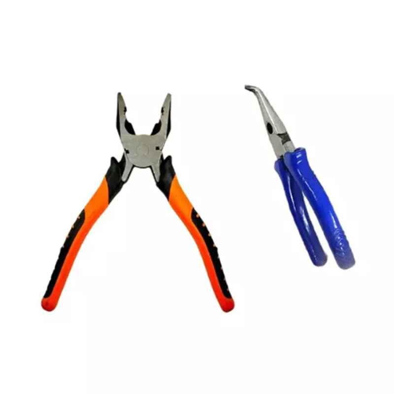 Sky Blue 2 Pcs 7.8 inch Lineman Plier Combo, SBE_PLIER_COMBOS_COMBO_506
